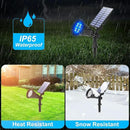 T-SUN Blue Solar Spotlights, Solar Lights Outdoor Waterproof, Auto ON/Off Adjustable Solar Garden Pond Lights for Tree, Patio, Yard, Garden, Driveway, Stairs, Pool Area (Blue- 2 Pack) by GreenHaven Gardens