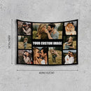 Custom Tapestry For Wall Bedroom Custom Backdrop Personalized Image Text Photo Customized Funny Tapestry Banners And Signs Multiple Pictures Horizontal Tapestrys by CozyNest Decor