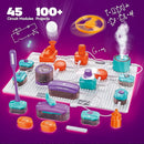 SMILESSKIDDO Circuit Board for Kids, 45 PCS DIY Electronics Exploration Kit with 100+ Projects, Physics Science Experiments, School Family STEM Educational Toy Gift for Kids 6+ by TinyTreasures Baby Boutique