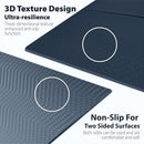 Foldable Yoga Exercise Mat – Lightweight, Anti-Slip, and Easy to Store for Yoga, Pilates, Home Workouts, and Floor Exercises by TinyTreasures Baby Boutique