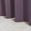NICETOWN Plum Curtains for Living Room 84 inches Long - Plum Grommet Room Darkening Window Treatments Sound Reducing Drapes for Bedroom, 2 Panels, W52 x L84 by TinyTreasures Baby Boutique