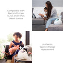Spectra Baby S2 Plus Premier Electric Breast Pump with Grey Tote Premium Accessory Kit - 28 mm by TinyTreasures Baby Boutique