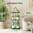 Bamworld Tree Plant Stand Indoor, 3 Tier Flower Pot Stands for Multiple Plants, Heavy Duty Metal Plant Shelf for Patio Garden Balcony Living Room Bedroom by GreenHaven Gardens
