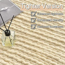 Maetoow Tighter Version Chenille Chunky Knit Blanket Throw （50×60 Inch）, Handmade Warm & Cozy Blanket Couch, Bed, Home Decor, Soft Fleece Banket, Boho Thick Blankets and Giant Yarn Throws，Beige by CozyNest Decor
