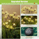 Flumy Solar Garden Lights, 64 LED Firefly Lights for Christmas Decorations, Waterproof Solar Outdoor Lights, Pathway Patio Outdoor Decor, Solar Swaying Lights, Swaying in The Wind(2 Pack) by GreenHaven Gardens