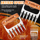 Birthday Gifts for Dad, Best Dad Ever Gifts, Stainless Steel Meat Shredder Claws for Pulled Pork, Chicken BBQ Smoker Accessories, Grilling Gifts Christmas Stocking Stuffers with Stylish Gift Box by GreenHaven Gardens