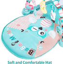 TEMI Baby Gym Toys & Activity Play Mat, Kick and Play Piano Gym Center with Music and Lights, Electronic Learning Toys for Infants, Toddlers, Newborn, Girls and Boys Ages 1 to 36 Months by TinyTreasures Baby Boutique