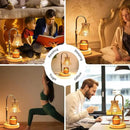 GEEZO Fragrance Candle Warmer Lamp，Electric Candle Warmer with Timer & Dimmer，Mom Christmas Birthday Gifts for Women, House Warming Gifts New Home Bedroom Decor by CozyNest Decor