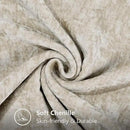 decorUhome Chenille Soft Throw Pillow Covers 18x18 Set of 2, Farmhouse Velvet Neutral Decorative Euro Pillow Covers with Stitched Edge for Couch Sofa Bed Home Decor, Beige by CozyNest Decor