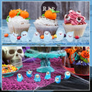 KIMOBER 24PCS Mini Luminous Ghost Miniature Figurines,Assorted Spooky Glow in Dark Resin Ghost Tiny Elf Figures for Fairy Garden Micro Landscape Decor Cake Topper Halloween(Assorted Ghost) by GreenHaven Gardens