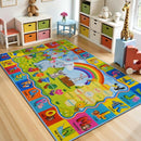 STARUIA ABC Rug for Kids Playroom, Classroom Floor Play Mat for Kids, Preschool Educational Rug for Learning Alphabet Animals Numbers Months, ABC Carpet Play Rug for Nursery Kid Room Decor (39"X59") by TinyTreasures Baby Boutique