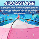 Kids Play Mermaid Tent for Kids, Play Tentes Foldable Pop Up Indoor Outdoor Party Playhouse Tents Toy for Boys Girls-47 * 47 * 41 (Pink) by TinyTreasures Baby Boutique