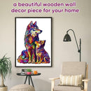 Wolf Puzzles for Adult 500 Piece, Family Wooden Puzzle for Adult, Challenging Puzzle, Luxurious Shaped Wooden Puzzles for Adults, Family Game 15 x 19.2in by TinyTreasures Baby Boutique