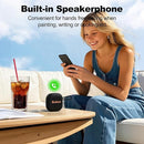 Bobtot Portable Bluetooth Speakers Wireless, IPX7 Waterproof Mini Speaker with 16 Hours Playtime, Loud Stereo Sound, TWS, Built-in Microphone, Small Size for Travel Sport, Black by TinyTreasures Baby Boutique