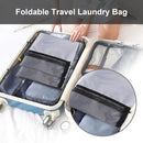 Laundry Bag Backpack Durable Laundry Bag with Shoulder Straps and Mesh Pockets Portable Laundry Dirty Clothes Hamper Bag for College Dorm (Gray) by CozyNest Decor