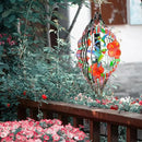 Hummingbird Wind Spinner,Hummingbird Gift for Women/Mother/Father,12In Stainless Steel 3D Wind Spinner Hanging Kinetic Yard Garden Christmas Ornaments,Outdoor & Indoor Wind Sculptures by GreenHaven Gardens