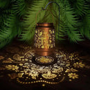Mushroom Solar Lanterns Outdoor Waterproof Garden Decor Birthday Gifts for Women Mom Grandma Metal Hanging Solar Lights Decoration for Outside LED Lanterns for Yard Patio Lawn Pathway Landscape by GreenHaven Gardens
