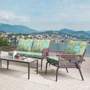 LVTXIII Outdoor Deep Seat Cushion 22"x22"x4" Patio Seat and Back Cushion Set Seasonal Chair Cushion for Dining Arm Chairs, Wicker Chairs and Garden Furniture Decoration, Damask Green by GreenHaven Gardens