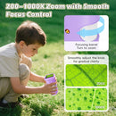 Kids Digital Microscope 1000X Zoom, Mini Pocket Handheld Microscope with Camera/Video/Telescope Function, Portable Outdoor Travel Toys for Boys Girls 3-8 Years STEM Gifts, 8GB SD Card Included by TinyTreasures Baby Boutique