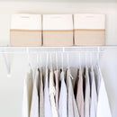 NaturalCozy Storage Cubes 11 Inch Cotton Rope Woven Baskets for Organizing, 3-Pack | Cube Storage Bin | Square Storage Baskets for Shelves Organizer, Classroom, Kids Toy Bins, Closet, Baby Nursery by TinyTreasures Baby Boutique
