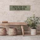 Generic Funny Wood Sign Coffee Bar Love is Brewing Rustic Wooden Hanging Sign Home Farmhouse Kitchen Wall Decoration 16 x 6 Inch by CozyNest Decor