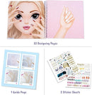 BSCOOL - Drawing, Coloring & Activity Book. Nail Design Book with Stickers and Guides. Fashion Design Sketchbook for Kids 5 and up. Little Designer Creativity Book - Nail Sticker Book. Gift for Girls by TinyTreasures Baby Boutique
