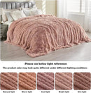 GONAAP Fuzzy Faux Fur Throw Blanket Twin Size Pink Super Soft Cozy Plush Fuzzy Shaggy Blanket for Couch Sofa Bed (Pink, Twin(60"x80")) by CozyNest Decor