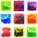 Art3d Liquid Fusion Activity Play Centers for Children, Toddler, Teens, 12" X 12" Pack of 9 Tiles by TinyTreasures Baby Boutique