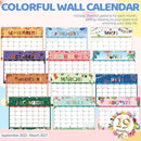 GuassLee Wall Calendar 2025-2026, Vertical Wall Calendar 2026, Sept. 2025 to Mar. 2027, 14" X 11" 19-Month Holiday Themed Calendar Hanging Planner Wall for Home School Office Planning & Organizing by TinyTreasures Baby Boutique
