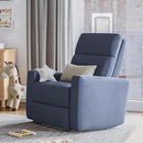 Nurture& The Glider – Premium Power Recliner Nursery Chair with Stationary Headrest | Designed for Comfort and Simplicity | Built-in USB Charger by TinyTreasures Baby Boutique