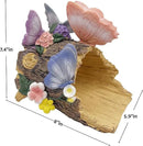 Butterfly Statues Garden Decoration Gutter Downspout Extension Statues,Resin Statue Outdoor Decor,Animal Downspout Diverter,Decorative Gutter Extension,3"×3" Downspout Extender Diverter Splash Block by GreenHaven Gardens