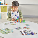hand2mind MathLink Cubes Numberblocks 1-10 Activity Set, 30 Preschool Learning Activities, Counting Blocks, Linking Cubes, Educational Toys for Kids, Number Games, Math Manipulatives Kindergarten by TinyTreasures Baby Boutique