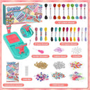 Arts and Crafts for Kids Ages 8-12,Friendship Bracelet Making Kit for Girl,DIY Arts and Crafts Maker for Kids,Jewelry Making Kit Christmas Gifts for Ages 6 7 8 9 10 11 12 Year Old (Blue/Pink) by TinyTreasures Baby Boutique