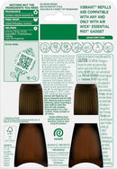 AIR WICK Essential Mist Twin Refill – White Sage & Mahogany (2x.67) oz. (Pack of 2) by CozyNest Decor