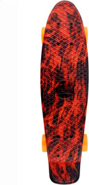 Skateboards Complete 22 Inch Mini Cruiser Retro Skateboard for Kids Boys Youths Beginners by TinyTreasures Baby Boutique