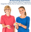 Thames & Kosmos Motors & Generators Science Kit | 25 Guided STEM Experiment Lessons | 48 Page Color Student Guide | Grades 3-6 | Ages 8+ | Play & Learn | Parents' Choice Silver Award Winner by TinyTreasures Baby Boutique