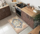 Keen Home Design 2x3 Rug - Machine Washable Entry Rug with Non-Slip Backing, Ideal for Enteryway, Kitchen, Bathroom, Laundry Room - Vintage, Easy Clean, Durable, Low Pile Rug - (2' x 3') by CozyNest Decor