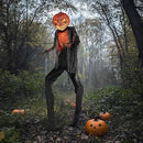AW 7 Ft Scary Giant Large Animated Halloween Decorations Evil Monster Alien, Jack-O-Lantern Pumpkin Props, Horror Halloween Party Motion & Sound Activated Glowing Head 2025 by CozyNest Decor