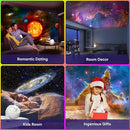 Galaxy Projector - 13 in 1 HD Planetarium Star Projector for Bedroom, 360 Rotating Galaxy Light with Adjustable Knob and Timer for Kids, Ceiling, Gifts, Room Decoration by TinyTreasures Baby Boutique