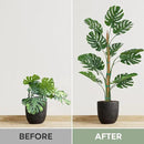 2 Pack 46'' Bendable Moss Pole Monstera Plant Support for Climbing Indoor Plants - Stakes for Potted Climbers - Tall Sticks Indoor Trellis for Houseplants - Accessories for Monstera Pot by GreenHaven Gardens