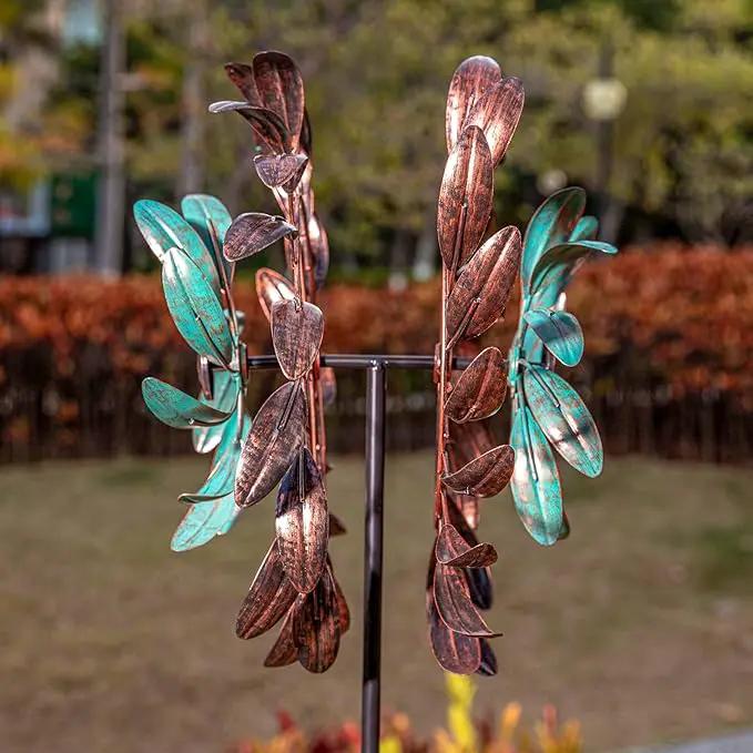 Stargarden Wind Spinners Outdoor Metal Large 360 Degrees Kinetic Wind Sculptures& Spinners Yard Art Outdoor Garden Decor, photo 8 of 9