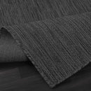 Washable Indoor Outdoor Rug 6x9 Weather Resistant Area Rugs Modern Solid for Porch Deck Balcony Backyard Patio Outside Carpet (6 X 9 Dark Grey) by CozyNest Decor