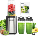Ganiza Blender for Smoothies, 14Pcs Personal Blender for Shake and Smoothies for Kitchen with 3 Portable Cups (1x24oz & 2X17oz), Single Serve Smoothie Maker, Nutritious Recipe by TinyTreasures Baby Boutique