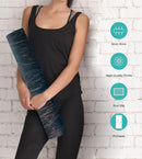 Non Slip Yoga Mat TPE Workout Mat for Men Women, Thick Workout Mat with Carrying Strap, Fitness Mats for Exercise, Yoga, Fitness, Pilates, Floor Workouts (72" x 24" x 6mm) by TinyTreasures Baby Boutique