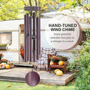 ASTARIN 48'' Large Wind Chimes - 6 Heavy Tubes, Memorial Outdoor Chimes for Garden Decor, Sympathy Gifts, Bronze by CozyNest Decor