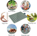 Picnic Blanket Beach Mat Extra Large Sandproof Waterproof Camping Blanket Portable Travel Blanket Play Mat for Outdoor Indoor Family Women Men Kids Beach BBQ Park Grass, 79"x57" by TinyTreasures Baby Boutique