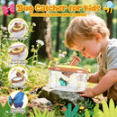 STEM Outdoor Exploration Kit for Kids Ages 3-12, 21PCS Bug Catcher Set with Pop-Up Tent Binoculars Magnifying Glass Camping Adventure Educational Toys Gift for Boys Girls Bug Catcher Kit for Toddlers by TinyTreasures Baby Boutique