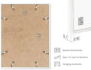 HAUS AND HUES Standalone White Oak Frames Set of 9-8x10 by CozyNest Decor