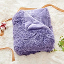 GONAAP Fuzzy Faux Fur Throw Blanket Twin Size Lavender Super Soft Cozy Plush Fuzzy Shaggy Blanket for Couch Sofa Bed (Lavender, Twin(60"x80")) by CozyNest Decor