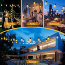 Outdoor String Lights Patio LED Light Outside - 45M 43+2 S14 LED 150ft Porch Lighting IP65 Waterproof by CozyNest Decor